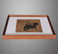 原阳书画装裱配框服务案例